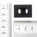 Aluminum Black Angle Corner Connector For 20mm Profile Extruder 3D Printer Part