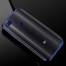 Bakeey Color Plating Transparent Soft TPU Back Cover Protective Case for Xiaomi Mi 8 Lite 6.26 inch