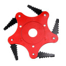 Upgrade 5 Sawtooth Steel Blades Trimmer Head Lawn Mower Grass Weed Eater Brush Cutter