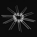 500Pcs 3mm 2.5-3.2V RGB Bright Colorful Flash LED F3 Light Emitting Diode For Christmas Tree Kit
