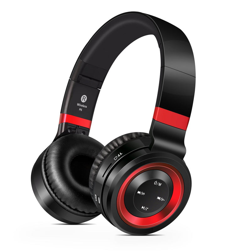 YT HS-827 Foldable Wireless bluetooth Earphone TF Card Bass Headphone Headset for iPhone Samsung