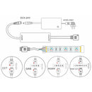 Ultra Thin Wireless Touch RF Remote Control RGB LED Dimmer Controller for 3528 5050 Strip Light DC5V-24V