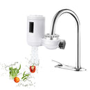 Household Tap Faucet Water Filter Purifier System Kitchen Chrome Faucet Mount