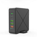Bakeey 75W QC3.0 PD Multi-Port Fast Charging USB Wireless Charger For iPhone 8 Plus XS 11 Pro Huawei P30 Pro Mate 30 Xiaomi Mi9 9Pro S10+
