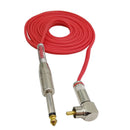 Tattoo Clip Cords Ultra-fine 90 Degree Right Angled Durable RCA Interface Tattoo Hook Line Tattoo Accessories