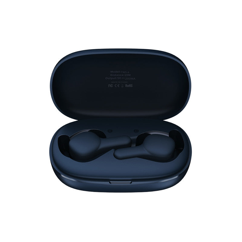 REMAX TWS-6 Dual bluetooth 5.0 Wireless Stereo Headphones Touch HiFi Long-Lasting Waterproof Earphone with Mic for Xiaomi Huawei