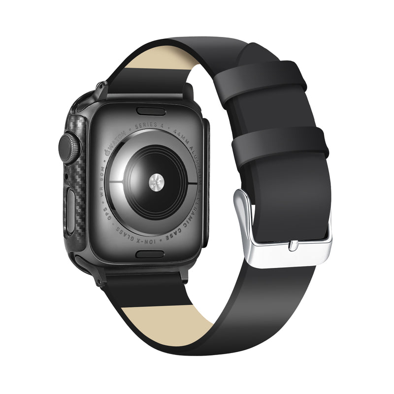 Enkay Carbon Fiber Watch Cover+3D Curved Edge Hot Bending Watch Screen Protector For
