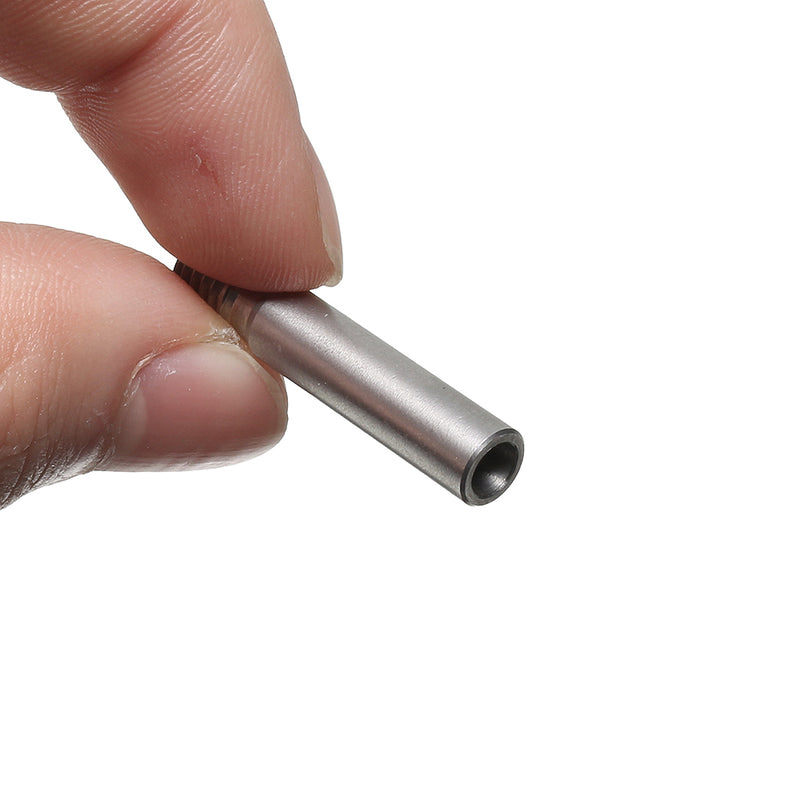 MK8 6mm Stainless Feeding Nozzle Throat 4.1MM Through Hole Without Teflon Tube For 3D Printer Parts