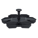 6V/1.5W DC7V 160L Flow Solar Fountain Pump for Bird Bath Solar Panel kit Water Pump Water Fountain Pump