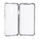 Bakeey 360 Curved Screen Front+Back Double-sided Full Body 9H Tempered Glass Metal Magnetic Adsorption Flip Protective Case For OnePlus 7 PRO