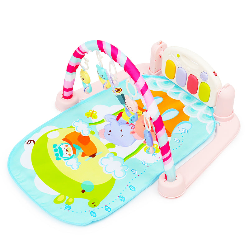 5 In 1 Baby Infant Gym Activity Floor Play Mat Piano Musical Educational Baby Playing Mat