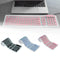 109 Keys Super Thin Foldable Waterproof Dustproof Mute USB charging USB Wired Silicone Keyboard for laptop and Lesktop