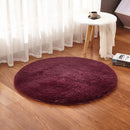 KCASA KC-MP1 60cm Non-Slip Bedroom Floor Mat Fluffy Soft Plush Rug Pure Colour Dining Room Carpet