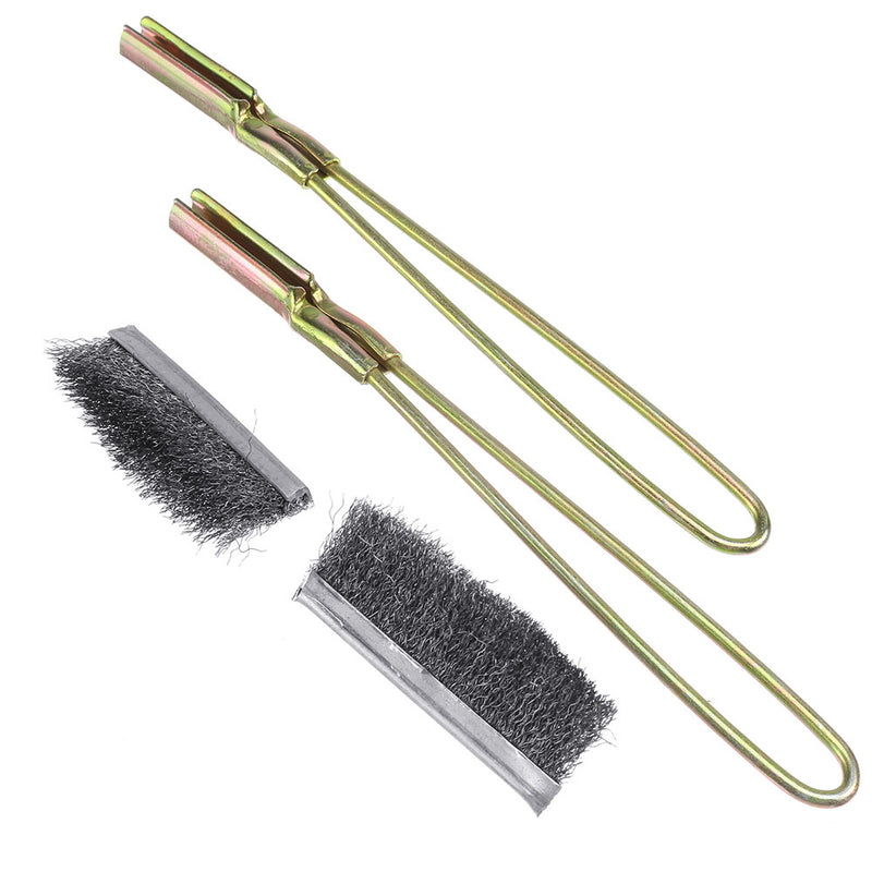 3D Printer Cleaning Nozzle Cleaning Brush Box with Clean Brush Soft Iron Wire Industrial Rust Removal Brush + Nozzle Cleaning Needle