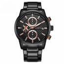 OCHSTIN GQ085 Waterproof Full Steel Men Wrist Watch Business Style Date Display Quartz Watch
