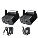 30W RGBW LED 128 Pattern Stage Light Auto/Voice/Remote Control DJ Club KTV Disco AC110-240V
