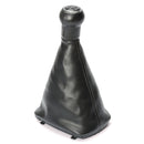 5 6 Speed Gear Shift Knob Gaiter Gaitor Boot For Audi A6 C5 A4 B5 A8 D2