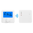 LCD Wireless Digital Thermostat RF Heating Programmable thermostat Thermometer  for Electric Heating