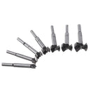 Drillpro 7Pcs 12-35mm Hinge Hole Cutter Woodworking Boring Wood Hole Saw Cutter