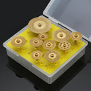 Drillpro 10pcs Diamond Cutting Discs Titanium Coating Cut Off Wheel Set For Dremel Rotary Tool