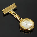 Casual Style Crystal Vintage Pocket Watch Stainless Steel Medical Womens Nurse Watch