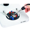 DIY Microscope Universal Stainless Steel PCB Circuit Board Holder Fixture For Industry Stereo Microscope Stand Holder