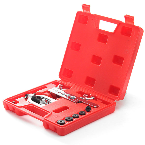 CT-2032C Ratchet Eccentric Cone  Reamers Double Flare Brake Line Flaring Hand Tool Set Kit With Case