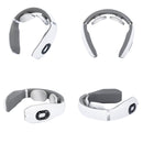 6 Modes Household Multifunctional Cervical Vertebra Massager 3D Smart Electric Shock Pulse Knead Neck Back Legs Massage Instrument