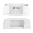 4 Toothbrush Holder Set Wall Mount Stand Home Bathroom Toilet Automatic Toothpaste Dispenser