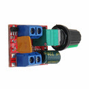 5Pcs DC 4.5V To DC 35V 5A 90W Mini DC Motor PWM Speed Controller Module Speed Regulator Adjustable E