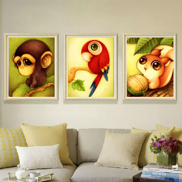 20x25cm 5D DIY Animal Series Diamond Painting Resin Full Rhinestone Home Decoration Cross Stitch Kit