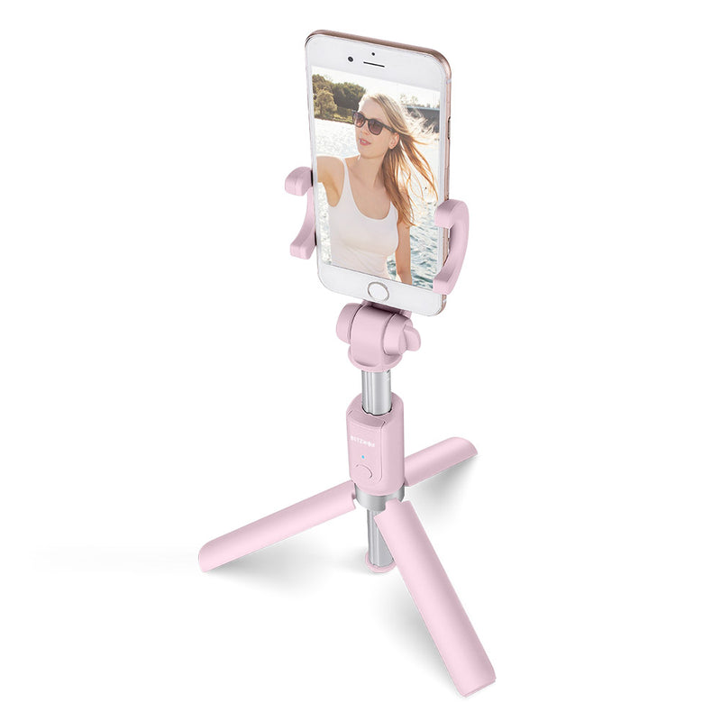 BlitzWolf BW-BS3 3 in 1 bluetooth Remote Tripod Selfie Stick for iPhone X 8 Plus S9 S8