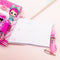 Cartoon Stationery Notebook with Ballpoint Pen Portable Journal Hand Ledger for Student