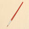 1Pce Short Handle Artist Paint Brush Set Round Shape Nylon Hair Hook Line Pen Brush Set