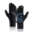 M/L/XL/2XL Winter Warm Touch Screen Gloves Multi-purpose Waterproof Windproof Non-slip Double Thermal Cycling Running Climbing Skiing Gloves with Zipper Pocket