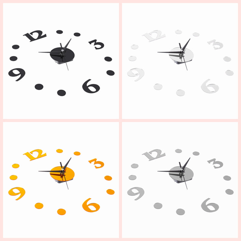 Wall Clock Quartz Mini Movement Hands Mechanism Repair Parts Tool Kit DIY Decor