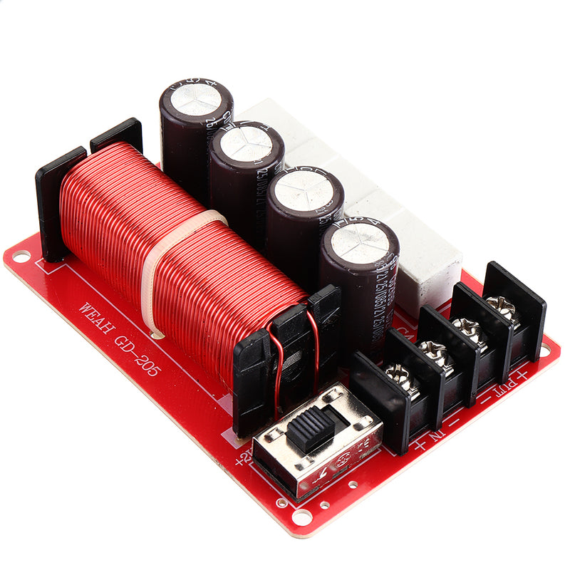 GD-205 Car Audio Speaker Modified High to Low Crossover Professional Car Audio Bass Boost Crossover