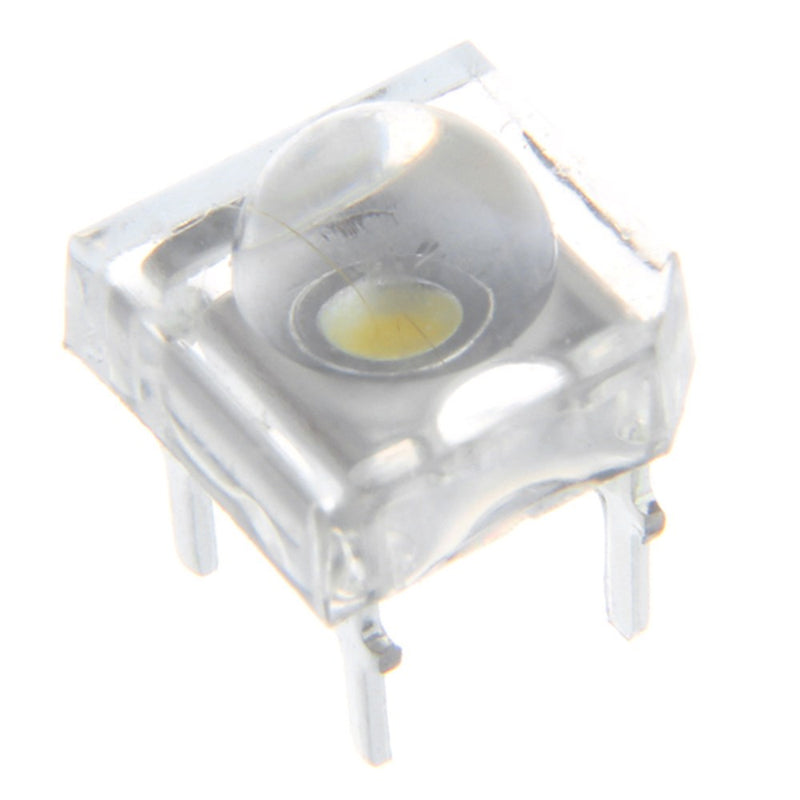 100PCS 5MM 4Pin Bright White Transparent Round Top Lens Water Clear Bulb Emitting LED Diode DIY Lamp DC3V