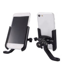 Adjustable Universal Aluminum Alloy Motorcycle Mirror/Handlebar Phone Holder