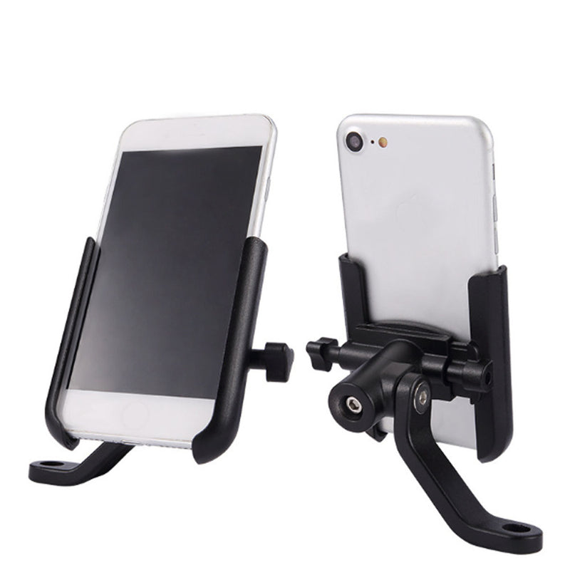 Adjustable Universal Aluminum Alloy Motorcycle Mirror/Handlebar Phone Holder