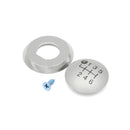 Gear Shift Knob Chrome Cap Top For TOYOTA AURIS 2008 2009