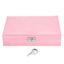 Jewelry Case Ring Earring Necklace Trinket Organizer Display Storage Box