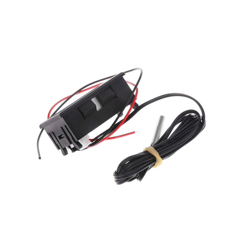 TS-BN47 Digital Temperature Meter DC12V Digital Thermometer Temp 2m meter Probe -50~110C Detector Infrared Thermometer