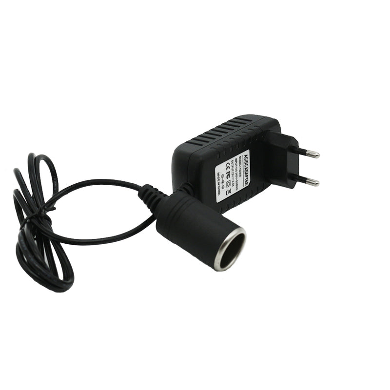 DC 100-240V to AC 12V 2A Power Supply Adapter 24W Ci-garette Socket