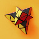 Deli 98x98x98mm Mini Special-shaped Pyramid Magic Cube Puzzle Science Education Toy Gift from Xiaomi Youpin
