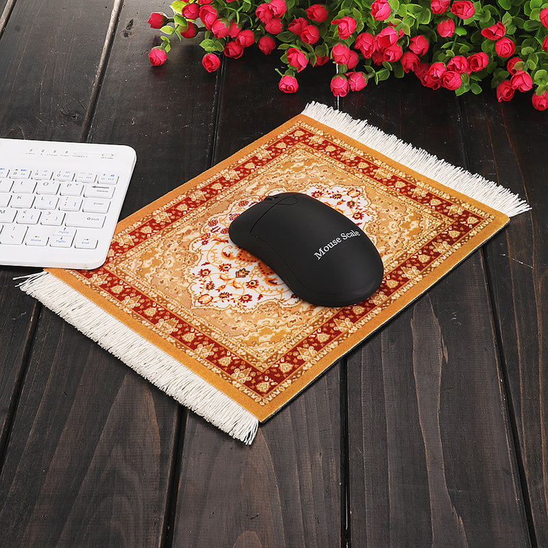 23x18cm Small Bohemia Style Persian Rug Mouse Pad Office Mat For Desktop PC Laptop Computer 21