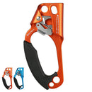 XINDA Arborist Rock Climbing Mountaineer Left Hand Grasp Ascender Device Riser For 8-12mm Rope