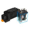 5Pcs AC220V Coil Power Relay LY2NJ JQX-13F DPDT 8 Pin PTF08A With Socket Base