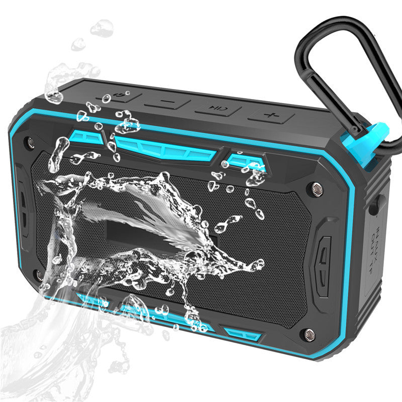 Portable Outdoor IP67 Waterproof Wireless bluetooth Speaker FM Radio AUX-in TF Card Outdoors Speaker