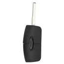 Remote Key Case 3 Buttons Fob Cover Shell with Battery for Ford Focus Mondeo C-Max S-Max Kuga Galaxy